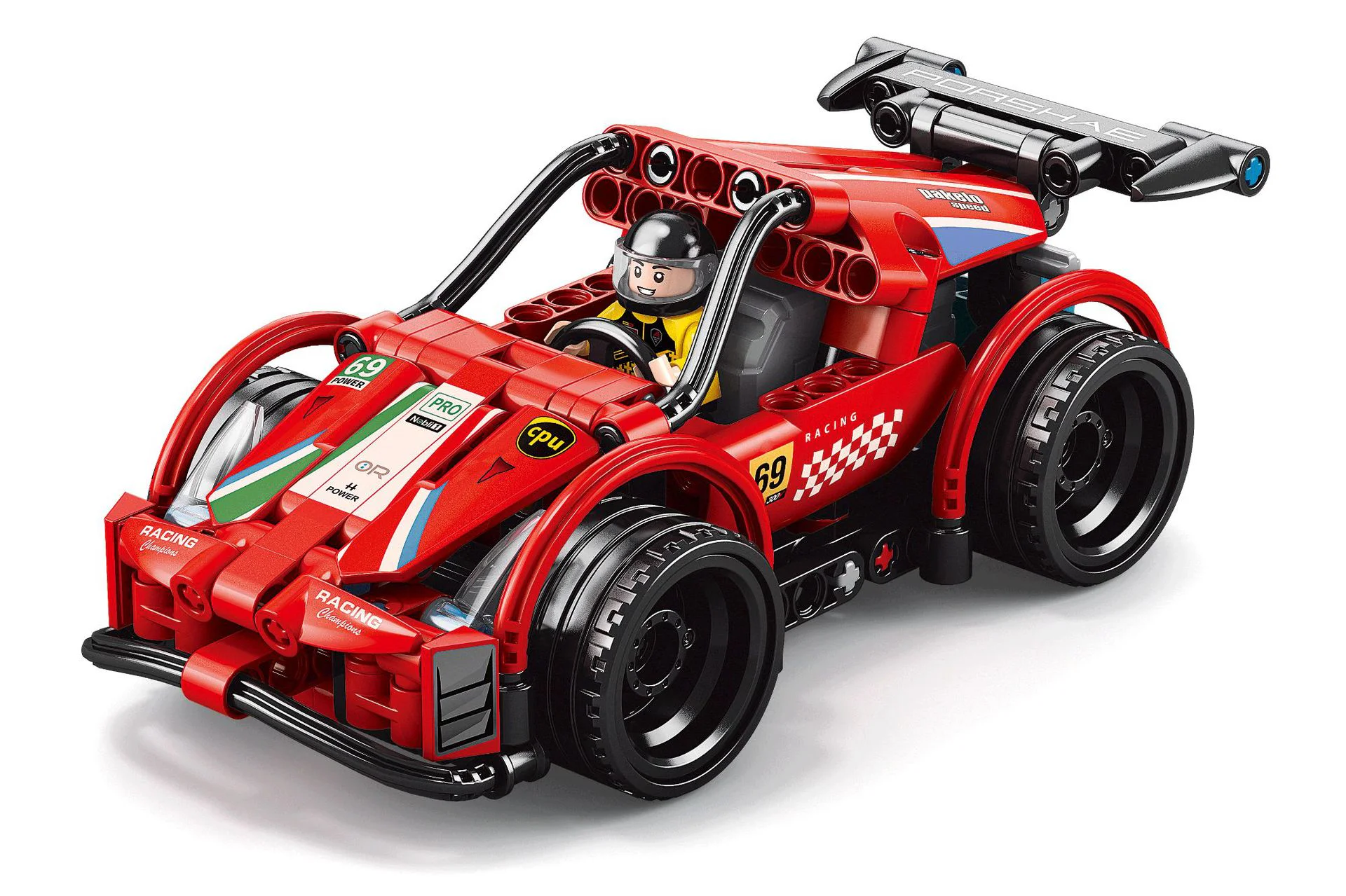 Blocktech Racing: Red Storm Turbocharged Car 澳可 AchKo 60036