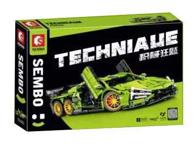 Armaments: six-wheel green cattle 森宝 SEMBO 701001 image 1