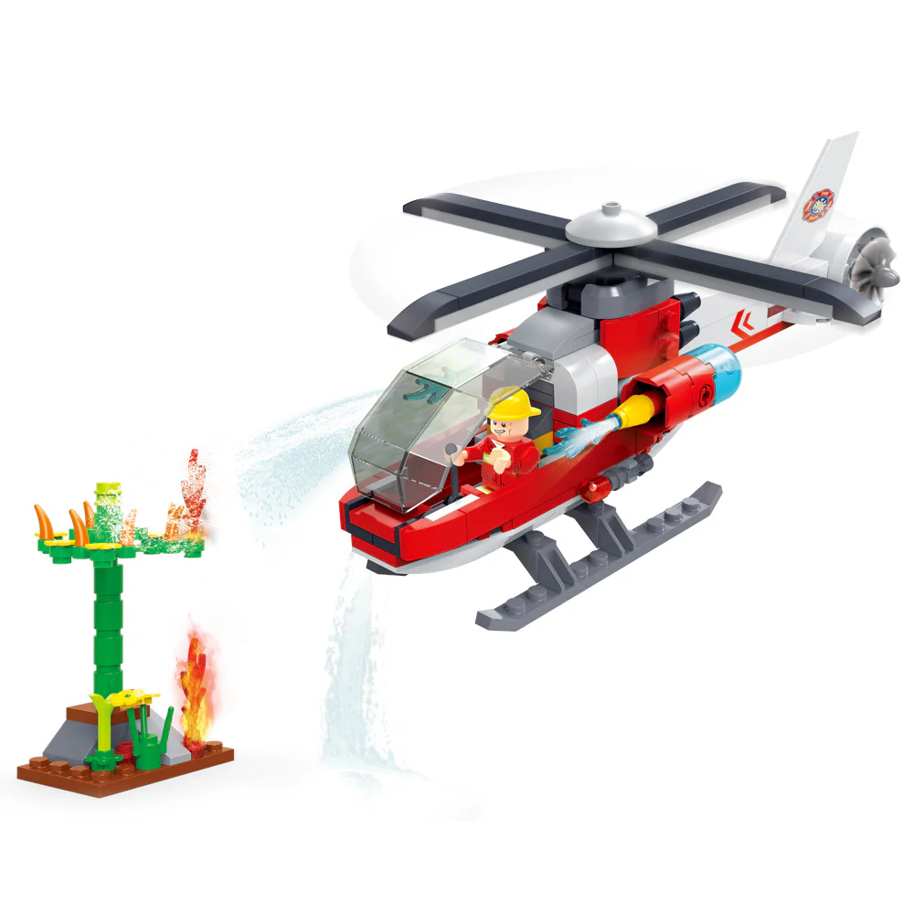 Sunshine Small: The Fire Shadow Heroes: Forest Fire Aircraft 智德乐ZDEL DL-20005