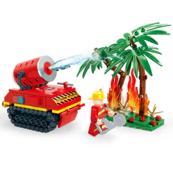 Sunshine Town: Ninja Heroes: Unmanned Forest Firefighting Water Cannon Vehicle