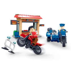 Operation Falcon: Police three-wheeled motorcycle