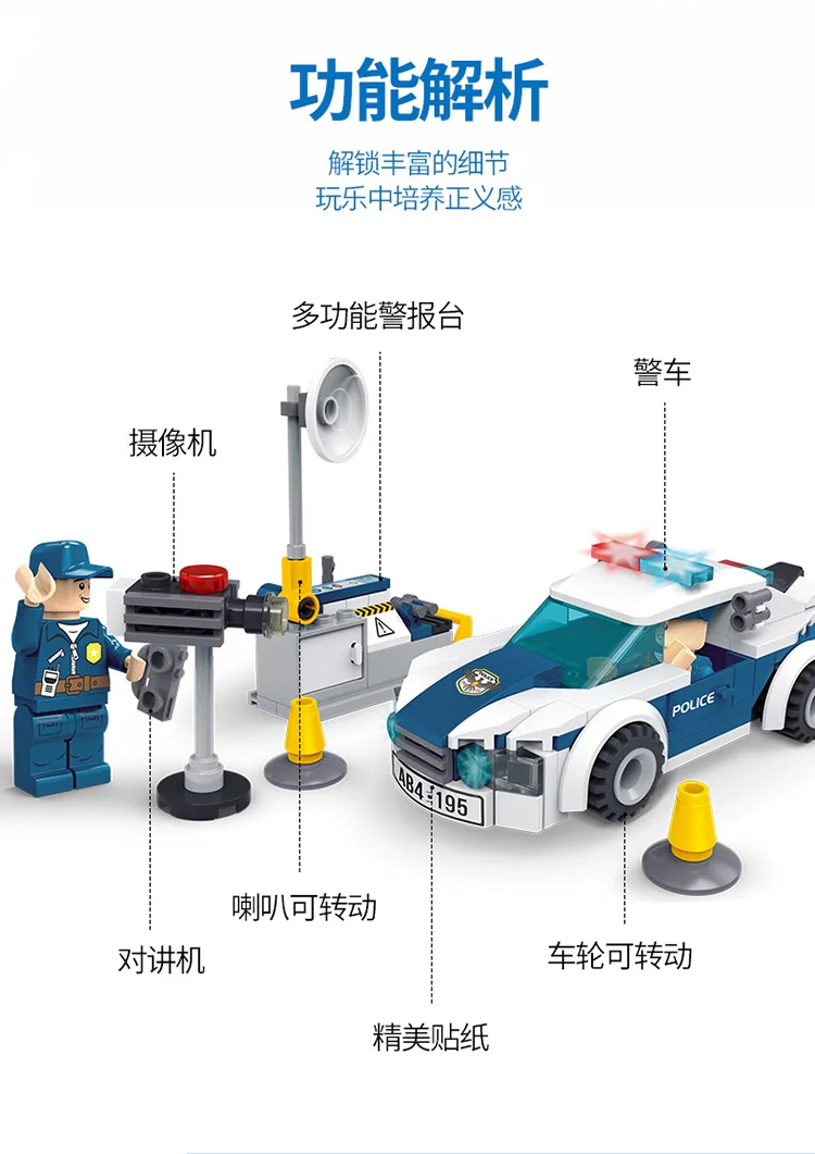 Operation Falcon: Police car search 智德乐ZDEL DL-10005 image 3