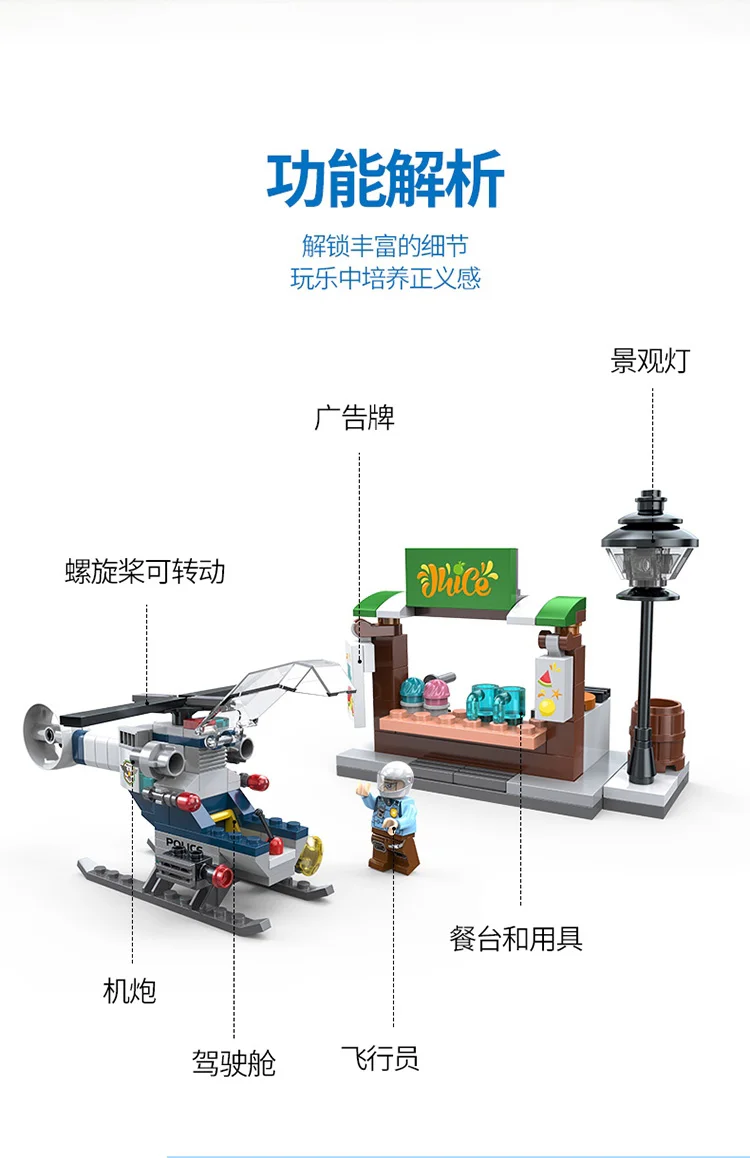 Eagle Strike: Law Enforcement Helicopters 智德乐ZDEL DL-10006 image 3