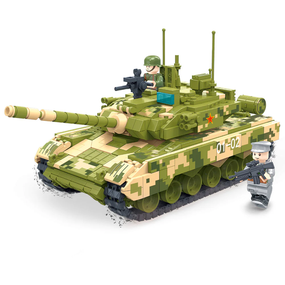 Rockets fired: Type 99 main battle tank 智德乐ZDEL DL-40011
