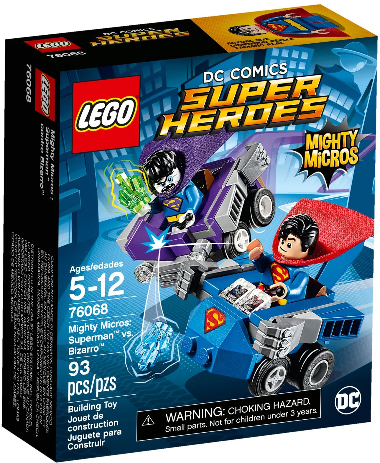 Mini Tank: Superman vs. Bizarro 乐高 LEGO 76068 image 1