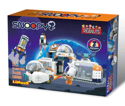 Snoopy Lands on the Moon: Lunar Base