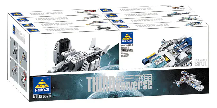 3rd Universe: An extra-terrestrial superpower carrier 8 equals 1 开智 KAZI/高博乐 GBL KY6620