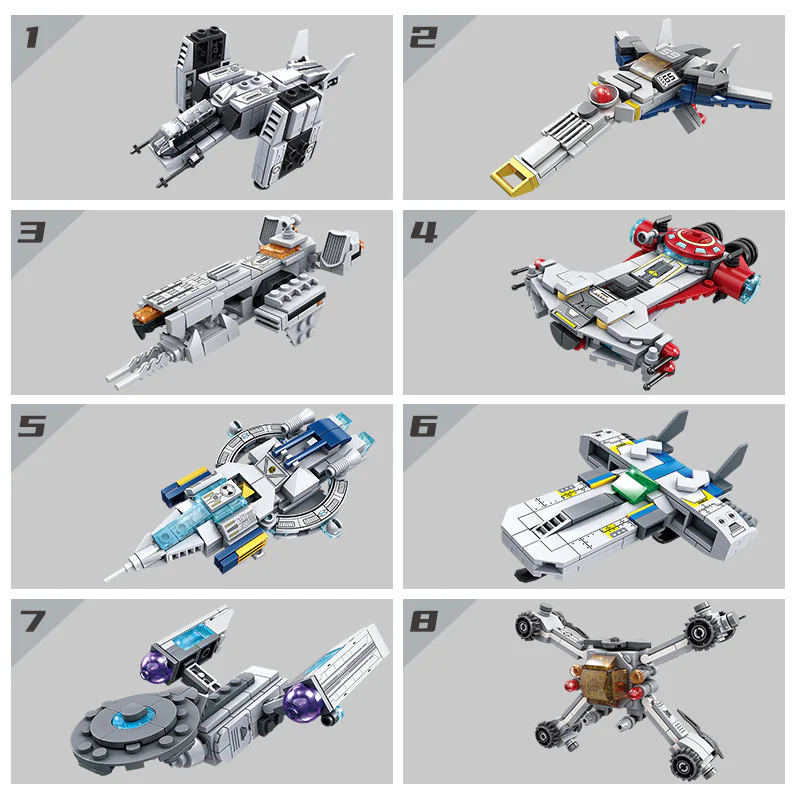 3rd Universe: An extra-terrestrial superpower carrier 8 equals 1 开智 KAZI/高博乐 GBL KY6620 image 4