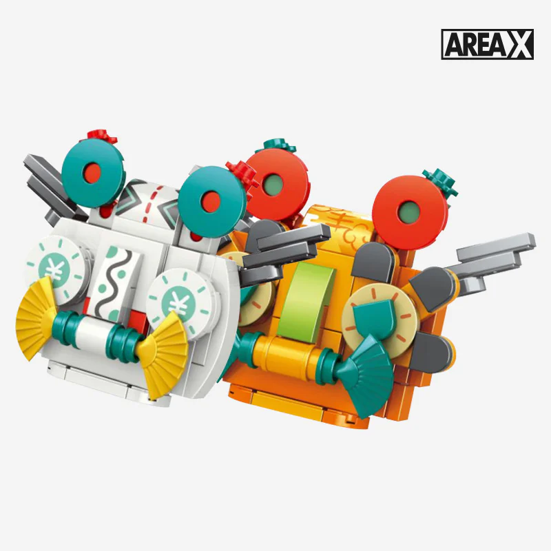 "Modular Brick Refrigerator Decal AREA-X" 森宝 SEMBO AX0007 image 1
