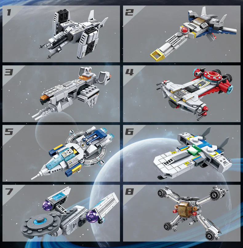 3rd Universe: An extra-terrestrial superpower carrier 8 equals 1 开智 KAZI/高博乐 GBL KY6620 image 9