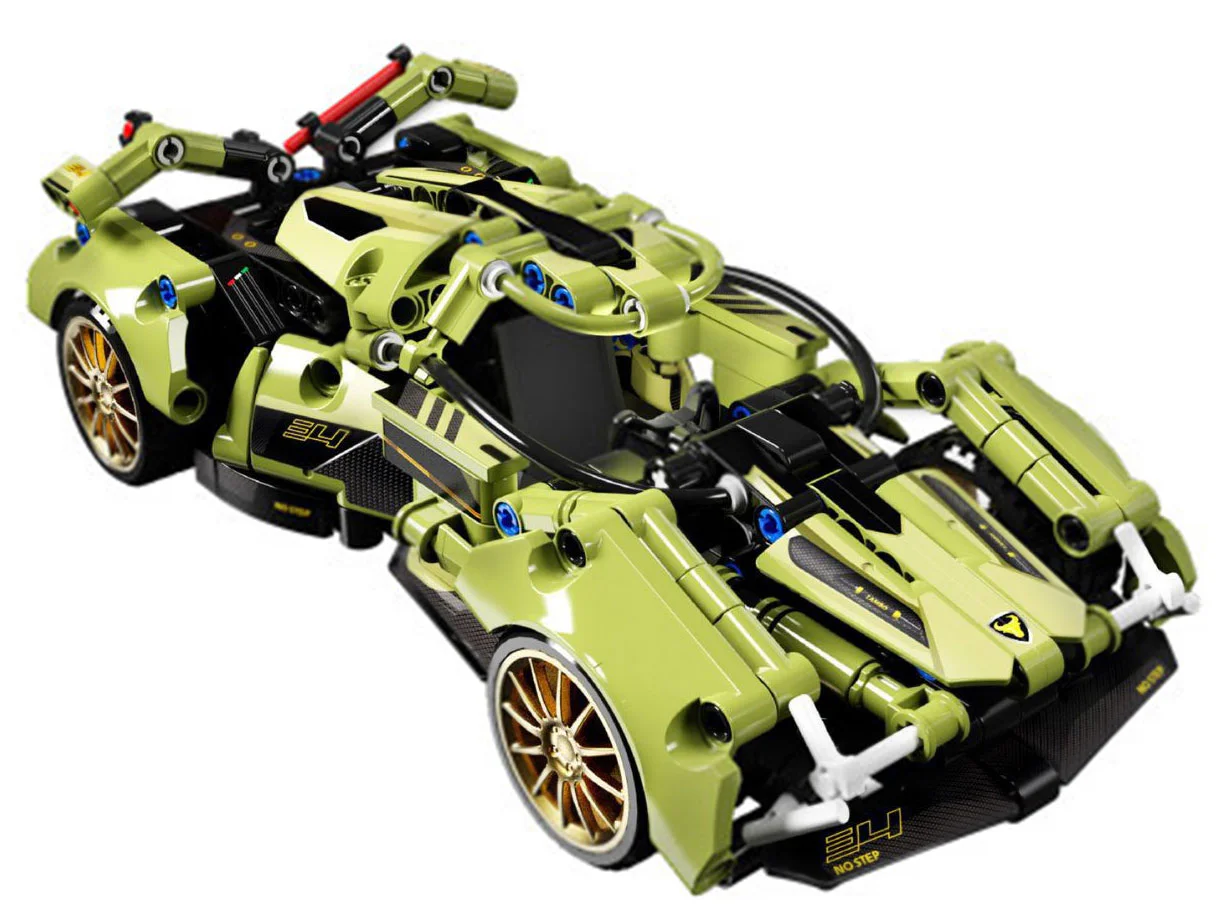 A LITTLE V12, A SPORTS CAR 其宇积木KIYUI K0034