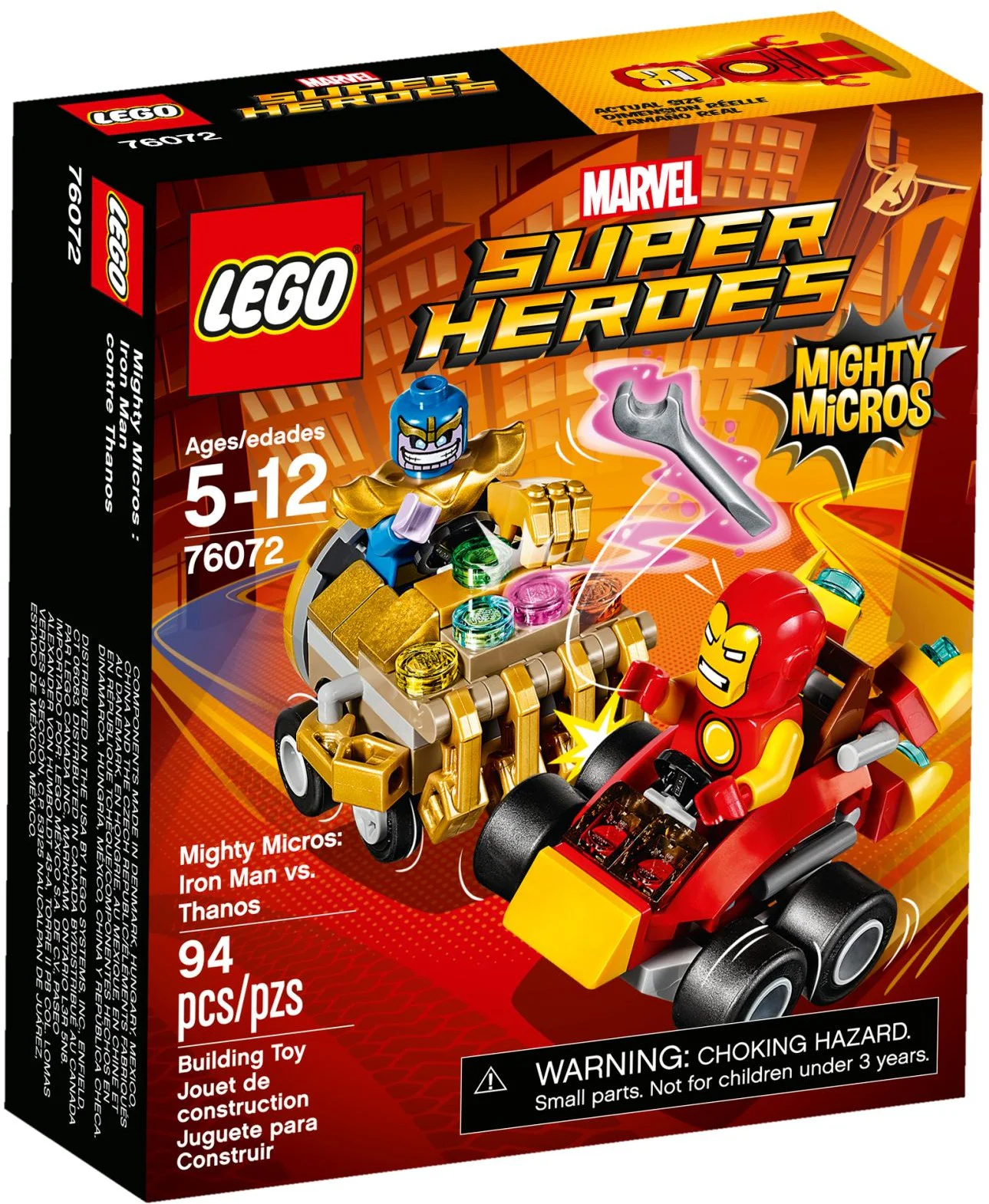Miniature Tank: Iron Man vs Thanos 10671 image 1