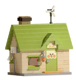 THE PARROT BEBE'S CABIN TOP TOY 60036 image 1