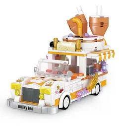 Milk and tea truck