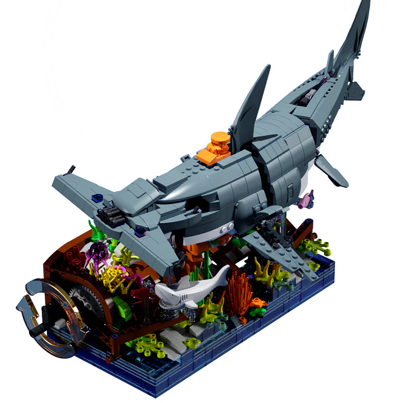 Biomechanical: Marine patrol, hammerhead shark 启智乐 U0110