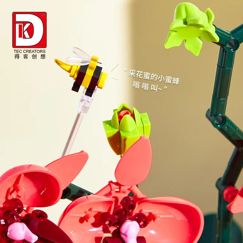 Pink butterflies 得客创想 DK 3007 image 4