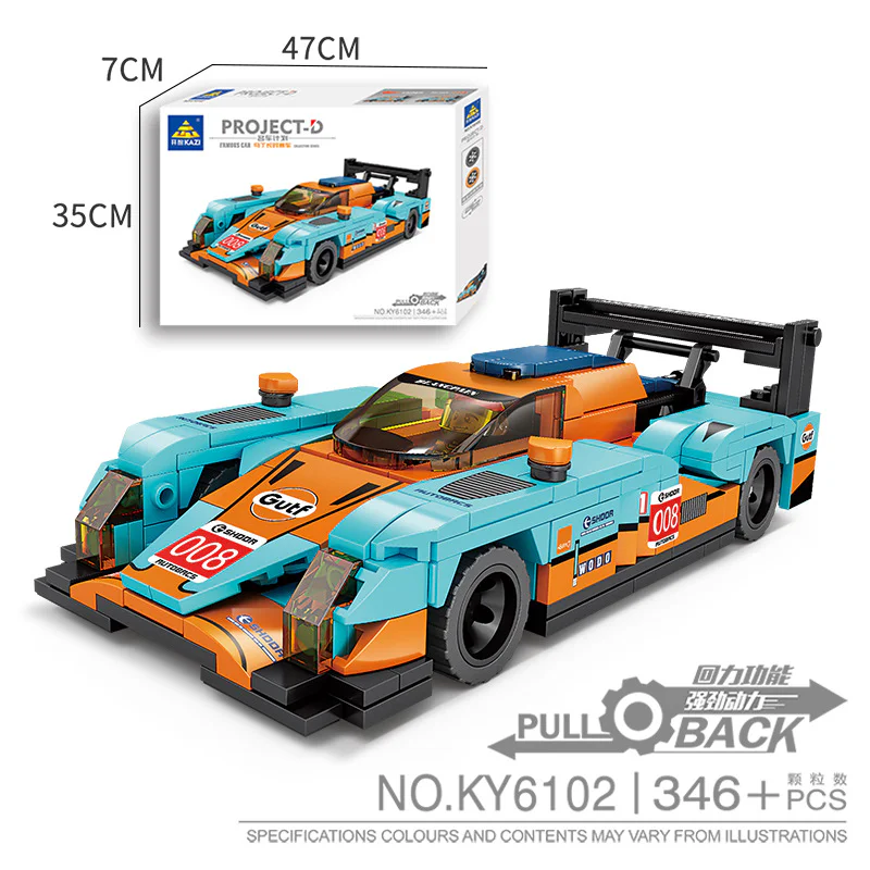 Name Car Program: Martin races for a long time 开智 KAZI/高博乐 GBL KY6102 image 1