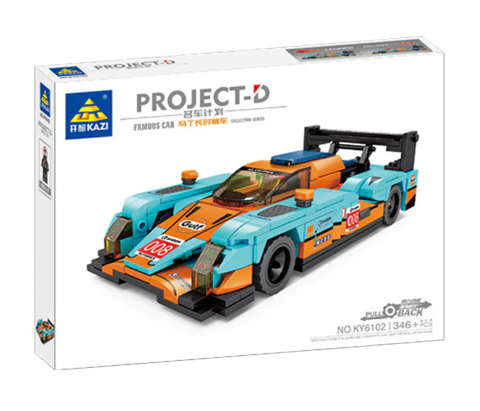 Name Car Program: Martin races for a long time 开智 KAZI/高博乐 GBL KY6102 image 3