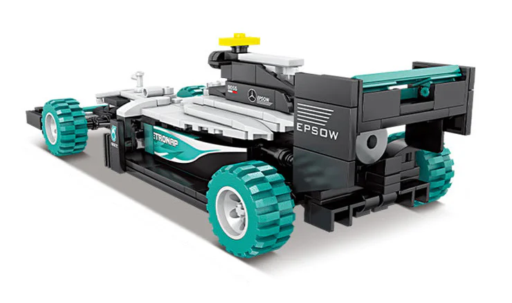 PLAN: BENZ F1 RACE ROVER 开智 KAZI/高博乐 GBL KY6104 image 2