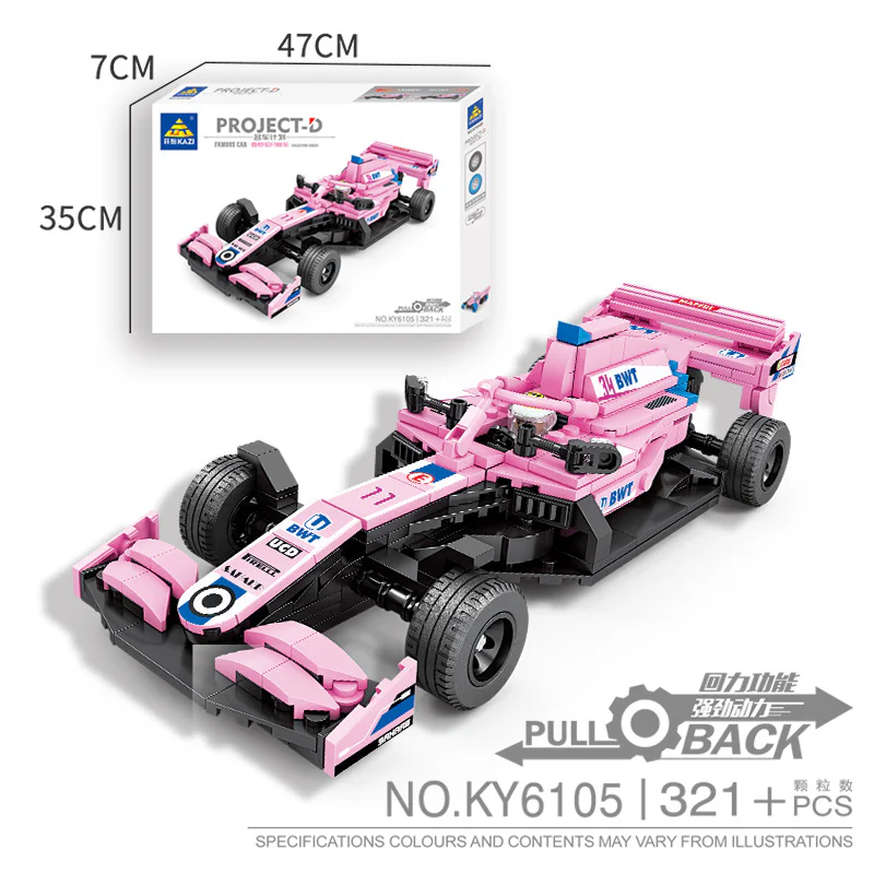 CAR PLAN: MCALLEN F1 RACE ROVER 开智 KAZI/高博乐 GBL KY6105 image 1