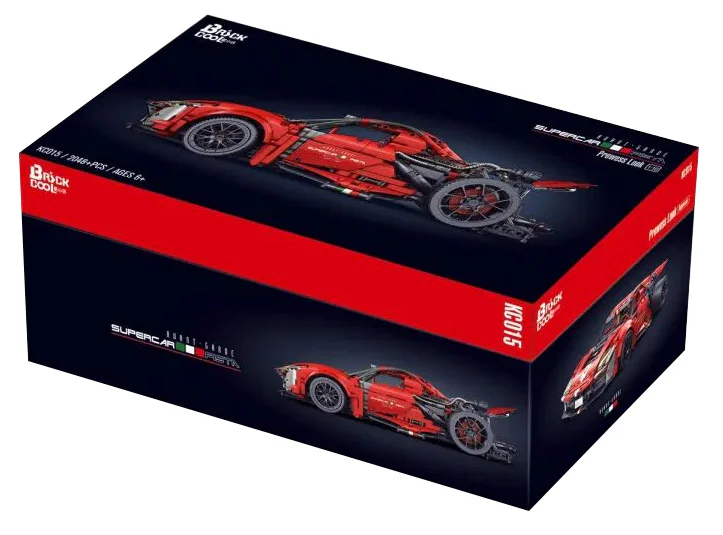 The red sword, Ferrari, 488 迪库 DECOOL/酷小砖 BrickCool KC015 image 1