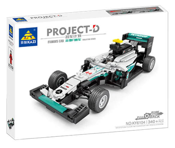 PLAN: BENZ F1 RACE ROVER 开智 KAZI/高博乐 GBL KY6104 image 3