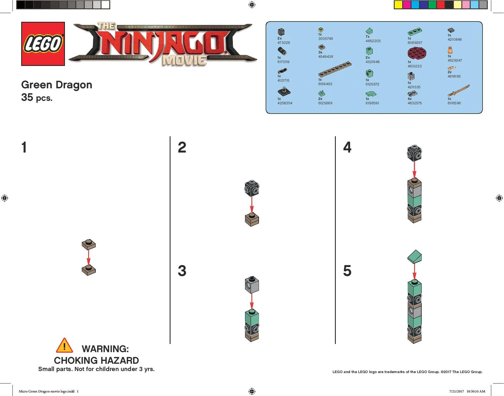 Green Dragon 乐高 LEGO GREENDRAGON image 1
