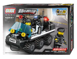 Special police: patrol small armoured vehicles