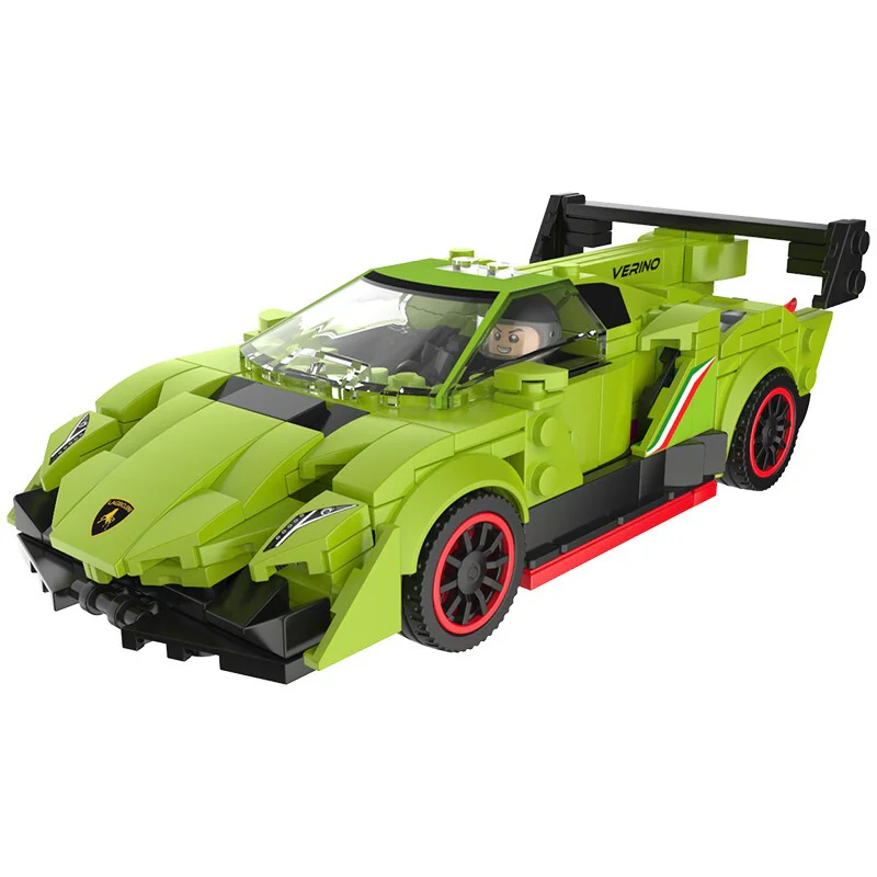 AUTOWORLD: LAMBORGHINI VE RETURNER 佳奇积木 JAKI JK9021
