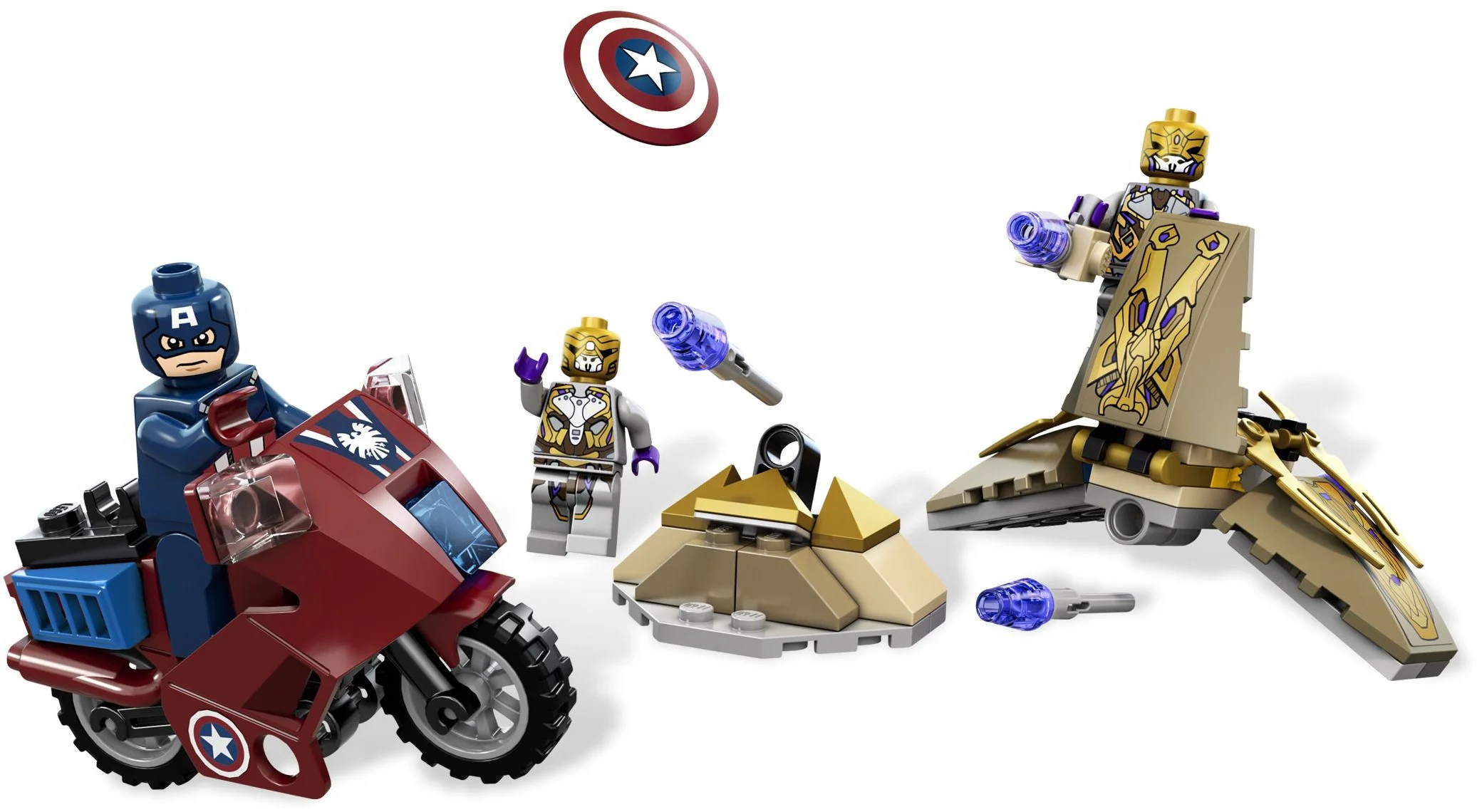 The Revenge of America's Team Leader Motorcycle 乐高 LEGO 6865