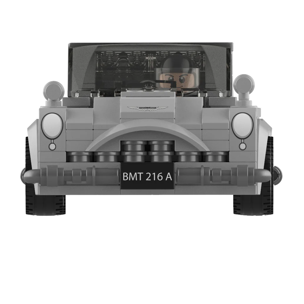 AUTOMOTIVE WORLD: ASTON MARTIN DB5 RESUSCITATION 佳奇积木 JAKI JK9027 image 6