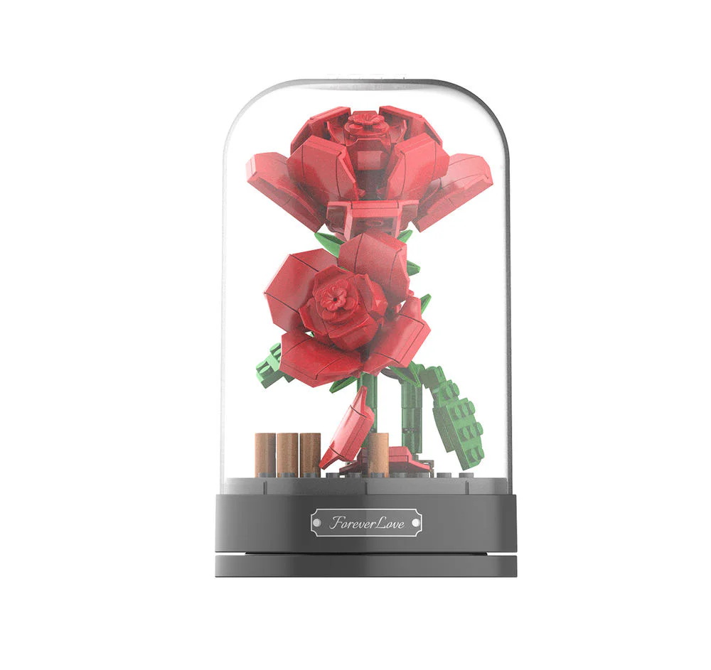 Lifeless flowers, deep love 佳奇积木 JAKI JK2675 image 1