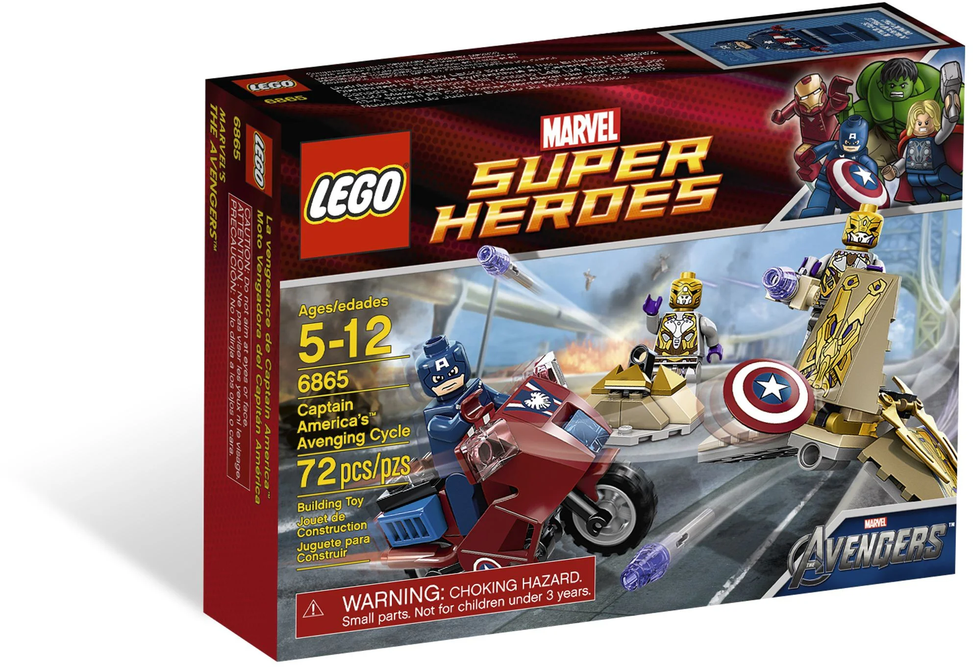 The Revenge of America's Team Leader Motorcycle 乐高 LEGO 6865 image 1