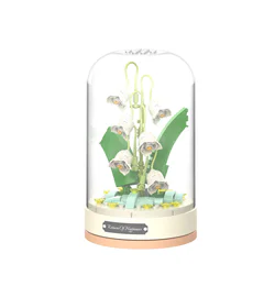 Music box: Living flowers, happy letters, Suzuran