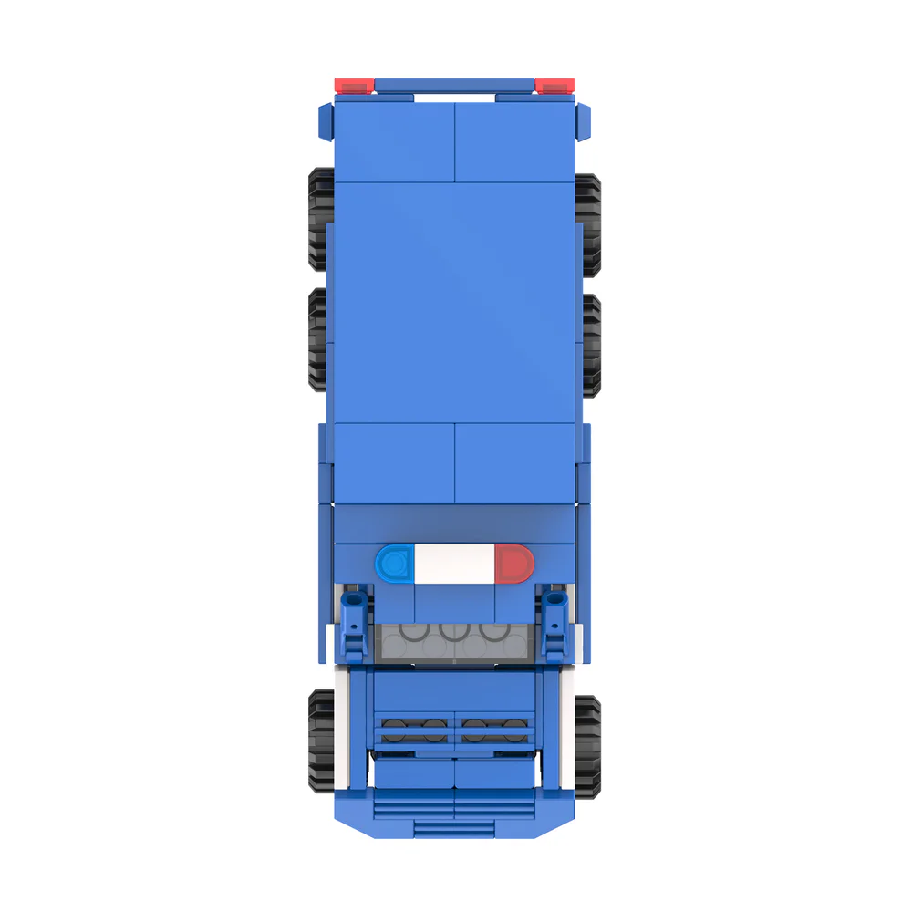 Urban rescue: urban rescue vehicles 佳奇积木 JAKI JK9210 image 2