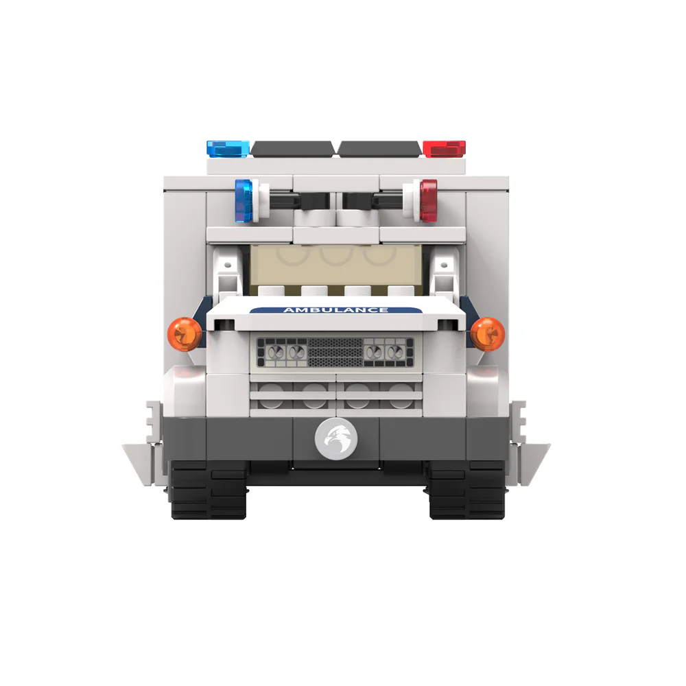 Urban rescue: ambulance 佳奇积木 JAKI JK9211 image 2