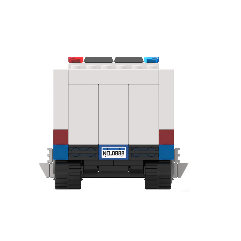 Urban rescue: ambulance 佳奇积木 JAKI JK9211 image 3