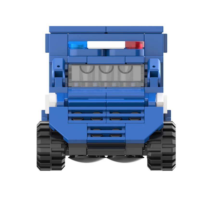 Urban rescue: urban rescue vehicles 佳奇积木 JAKI JK9210 image 5