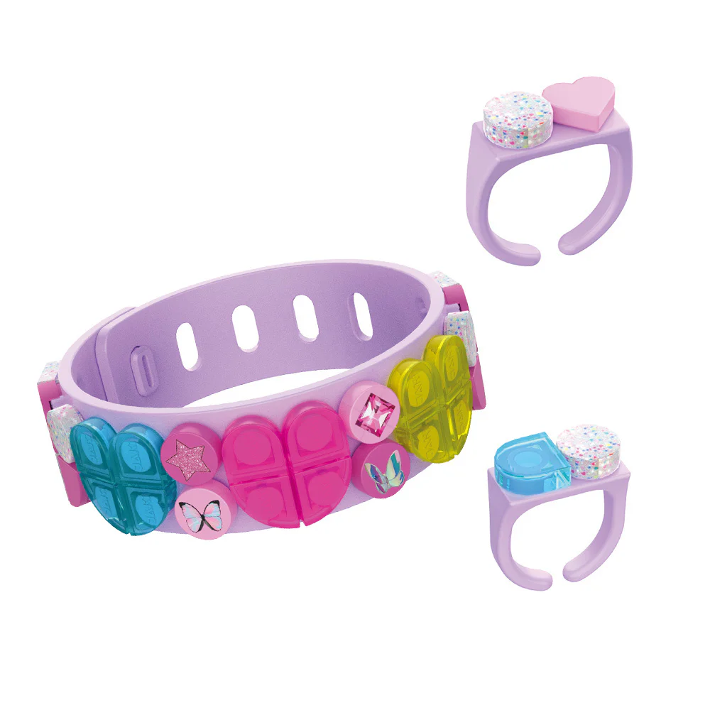 JAKI CREATIVE HANDELS 4 CHILLS, PUNKS, SPOTS, CLASSIC LEOPARDS 佳奇积木 JAKI JK5201-4