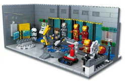 Iron Man Underground Laboratory