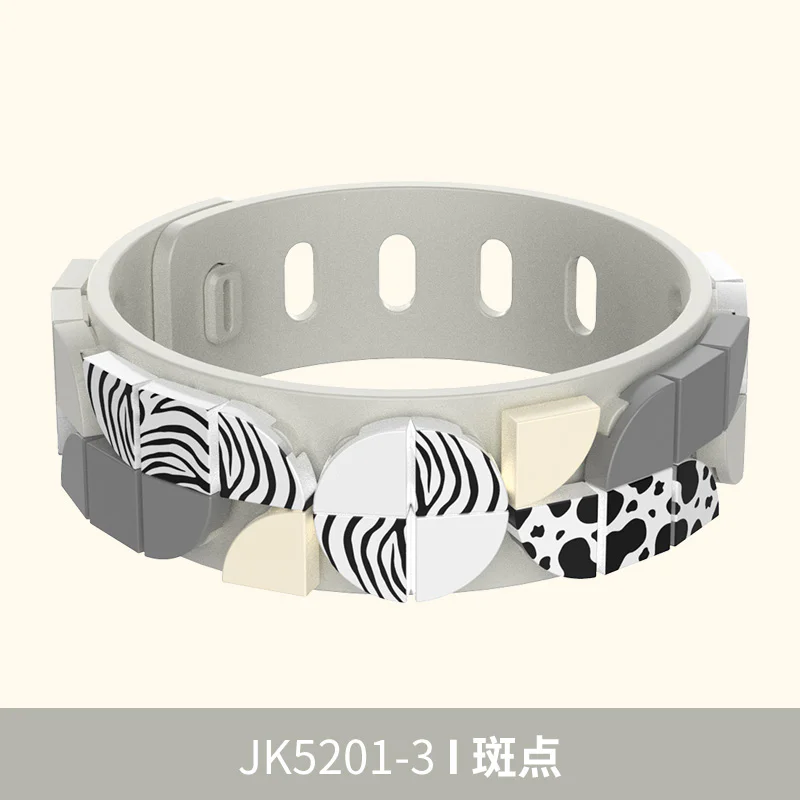 JAKI CREATIVE HANDELS 4 CHILLS, PUNKS, SPOTS, CLASSIC LEOPARDS 佳奇积木 JAKI JK5201-4 image 2