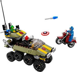 Captain America Battles Red Skull