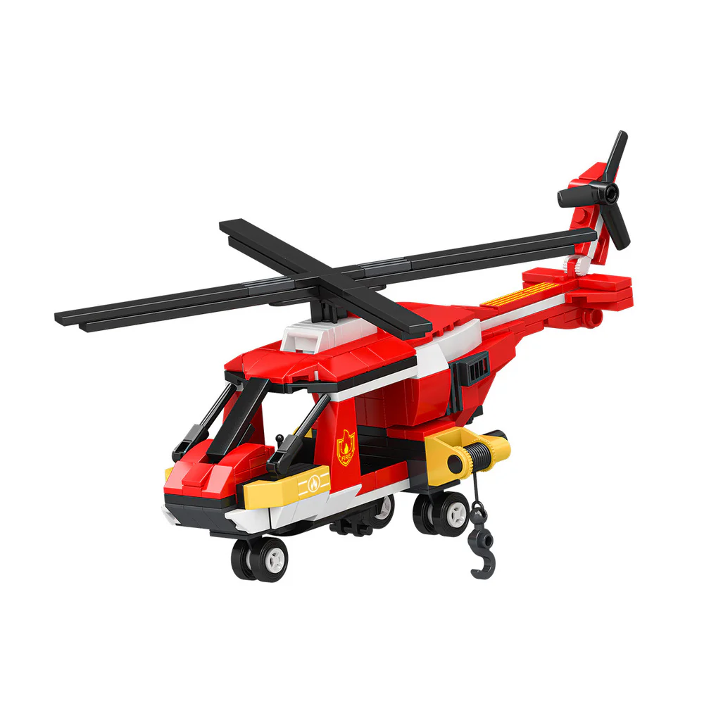 Fire helicopters 佳奇积木 JAKI JK9220