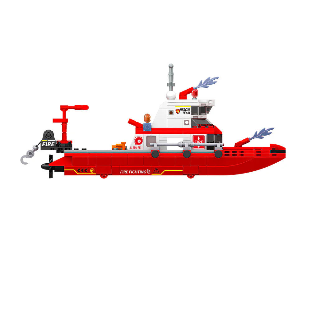 Fire ships 佳奇积木 JAKI JK9219 image 4