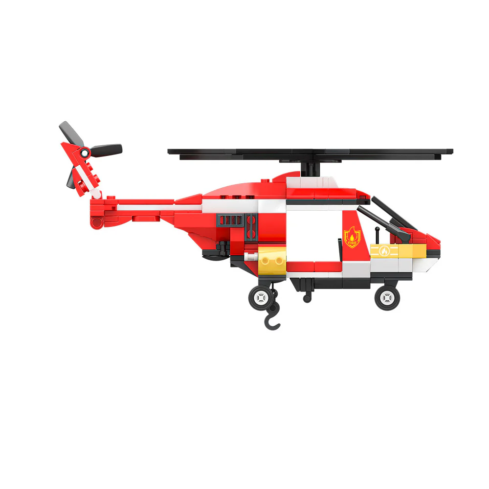 Fire helicopters 佳奇积木 JAKI JK9220 image 1
