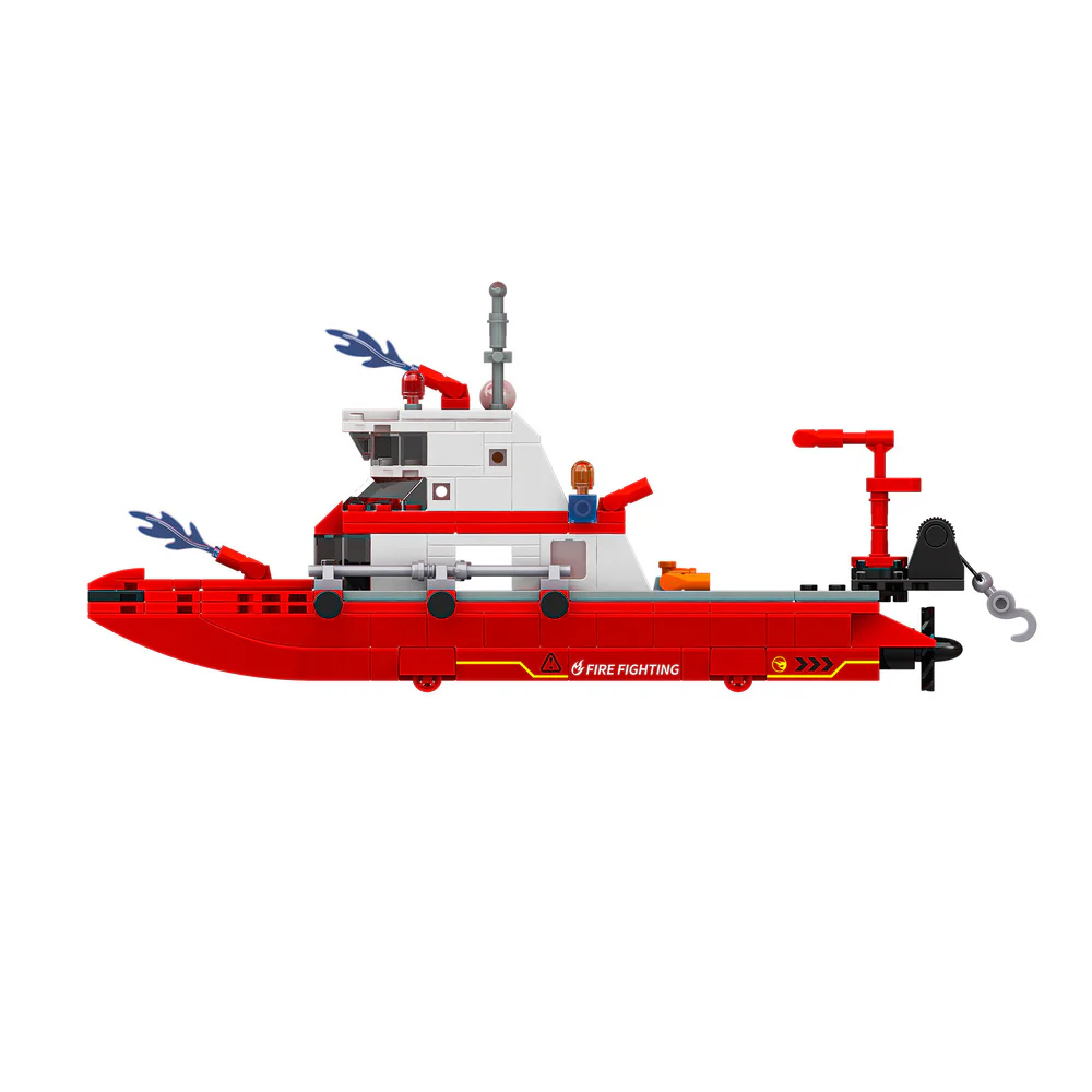 Fire ships 佳奇积木 JAKI JK9219 image 5