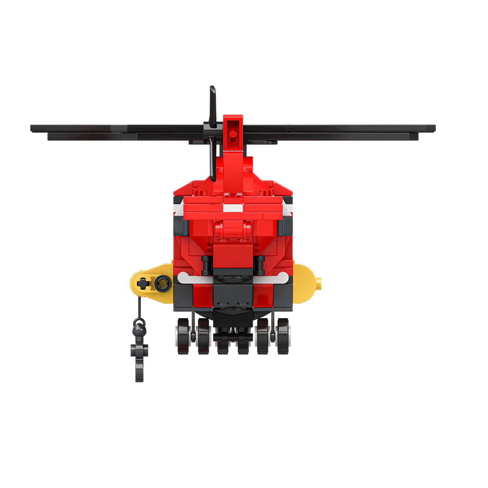 Fire helicopters 佳奇积木 JAKI JK9220 image 2