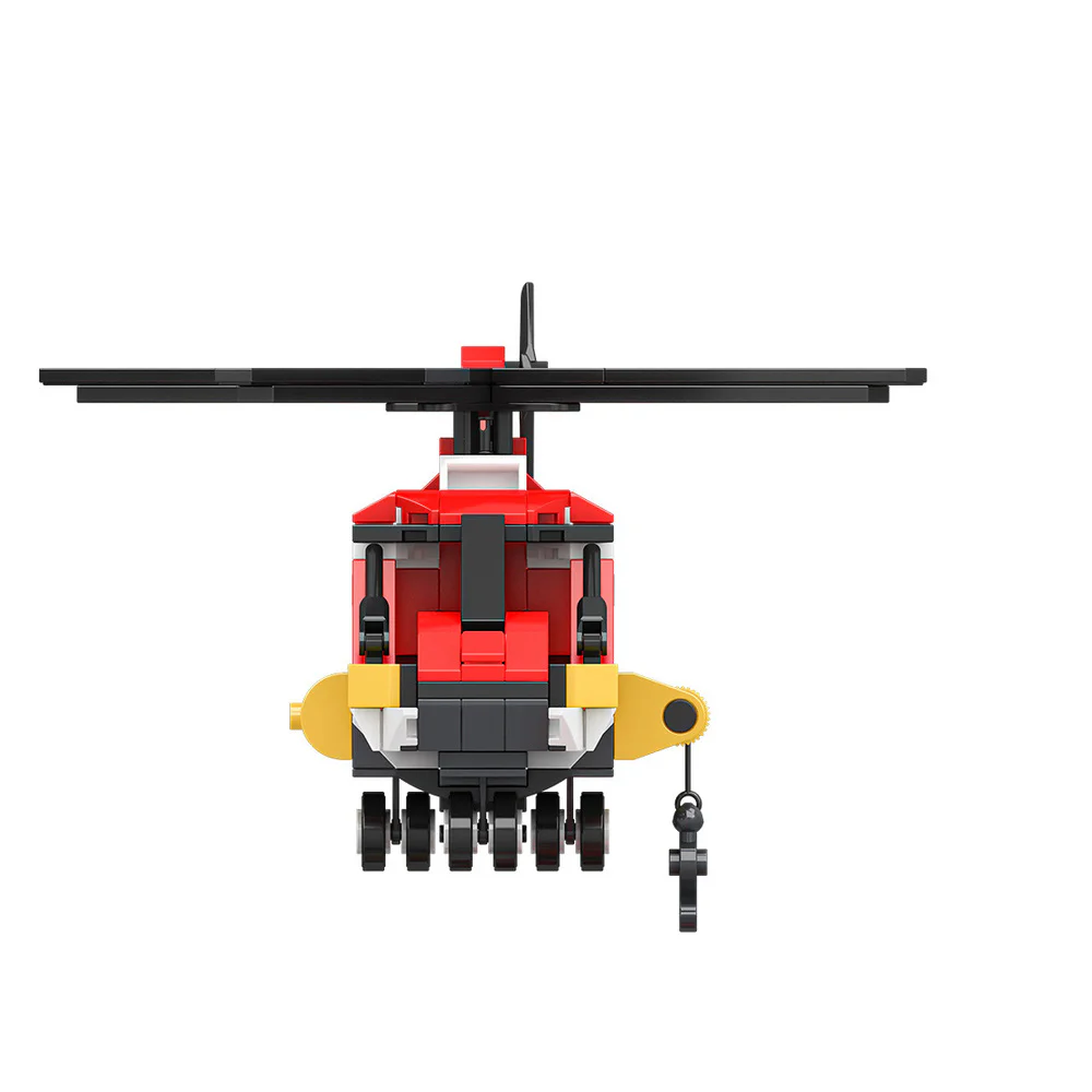 Fire helicopters 佳奇积木 JAKI JK9220 image 4