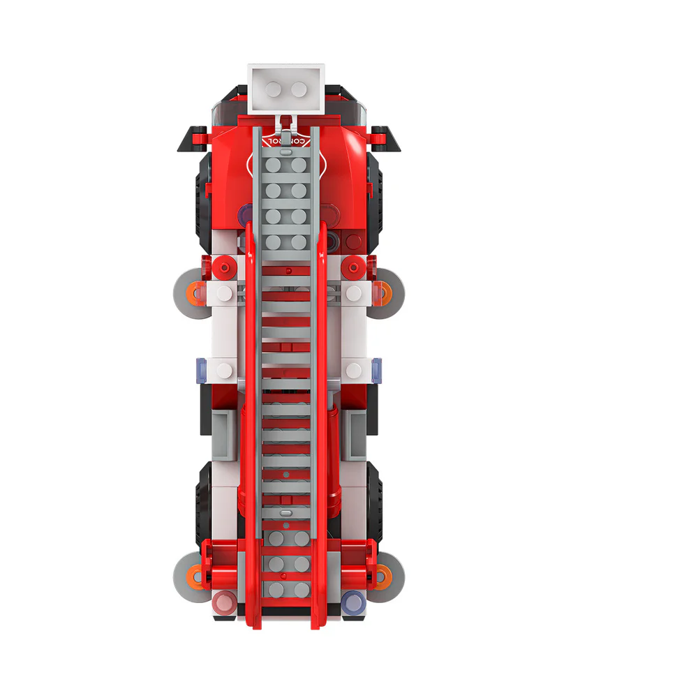 Ladder fire truck 佳奇积木 JAKI JK9221 image 3