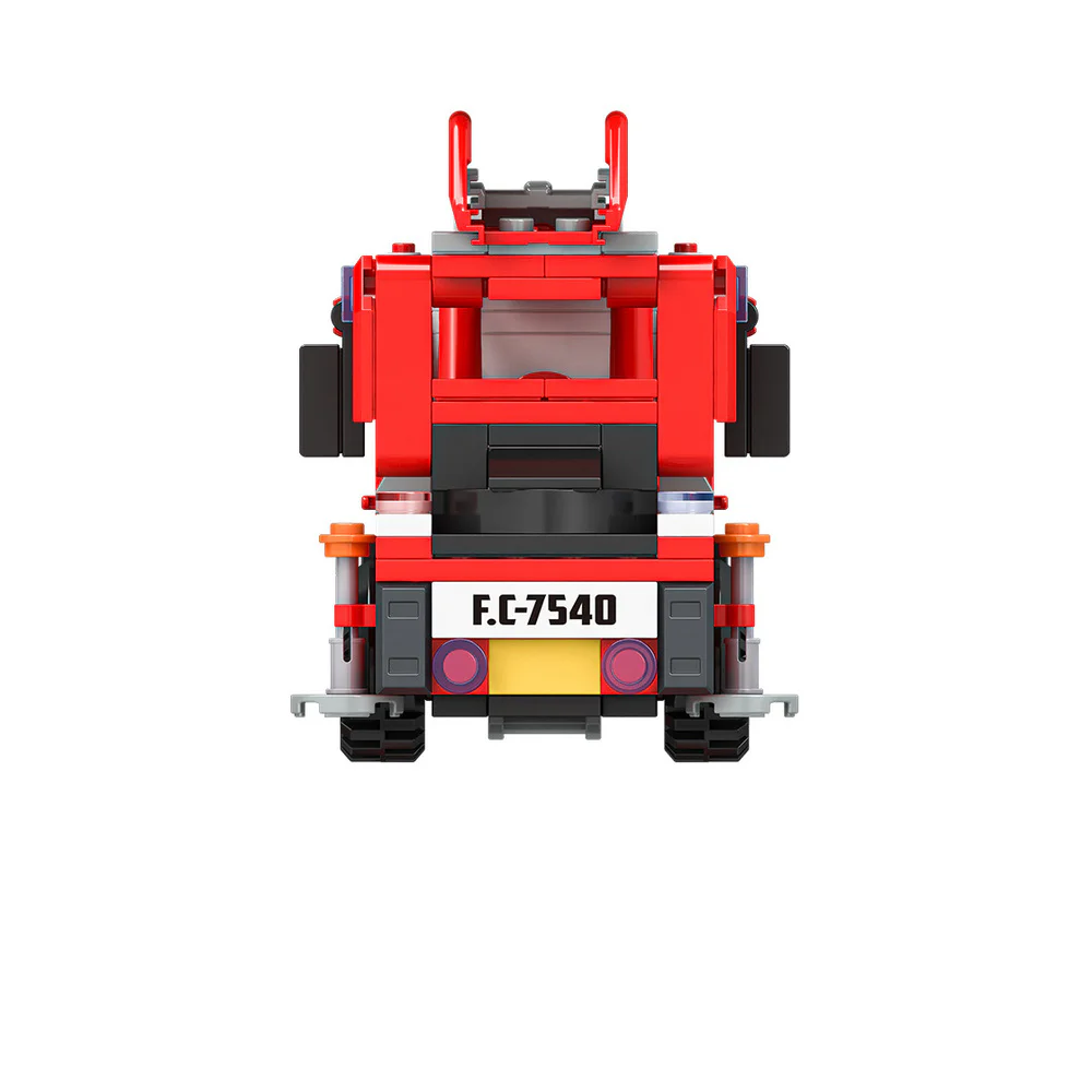 Ladder fire truck 佳奇积木 JAKI JK9221 image 5